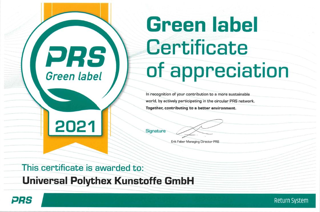 PRS Green Label 2021