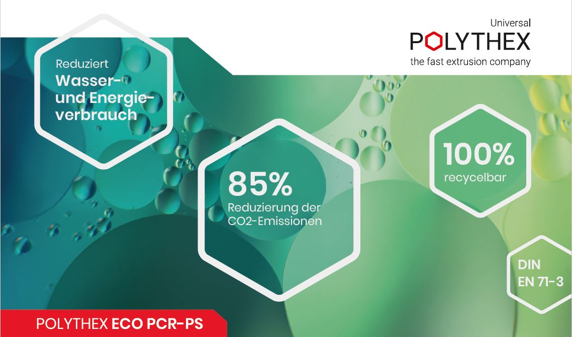 Neues Produkt von Polythex ECO PCR-PS